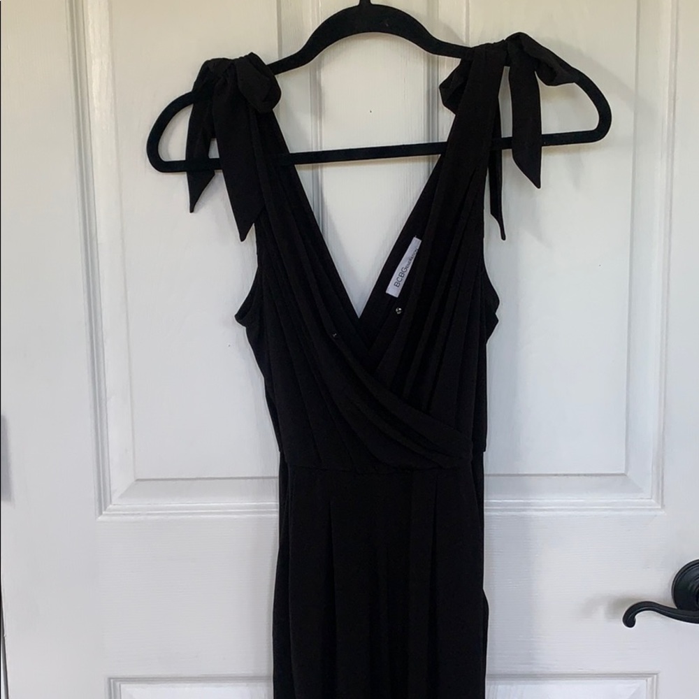 BCBGeneration Surplice Jumpsuit